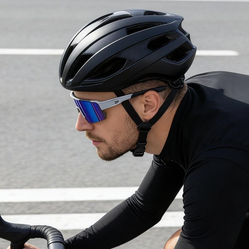Polarisierte Fahrradsonnenbrille für Herren Damen Outdoor-Sport Ultra-Leicht UV400 Schutz Sonnenbrille zum Laufen Fahren Mountainbike Sonnenbrille