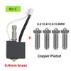 For Anycubic Kobra S1 Hotend Kobra S1 Combo Hot End Kit 0.4mm Multiple Stainless Steel for Anycubic Kobra S1/ACE Pro Print Heat