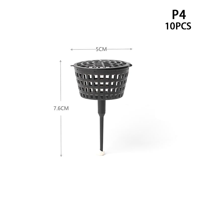 

10 шт. Корзина для удобрений с крышкой, ящик для удобрений, удобная переносная часть, контейнер для удобрений для бонсай, экологически чистый инструмент 7.6*5cm