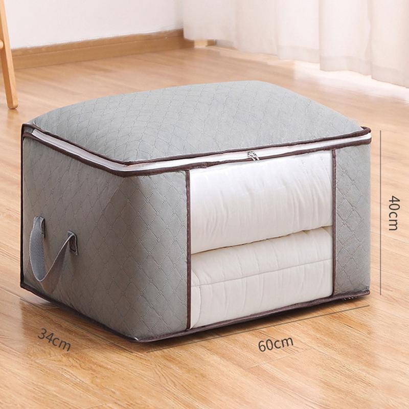 High Capacity Clothes Organizers Closet Blanket Storage Bags Waterproof Luggage Bags Suitcase Quilt Storage Bag Moving Packing