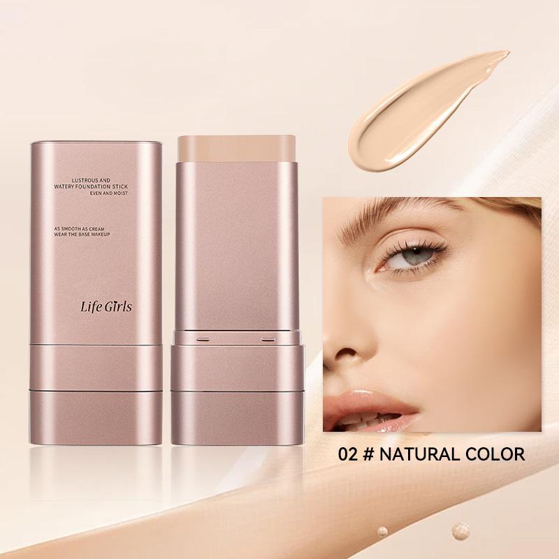 Clear and Moisturizing Foundation with a Natural Glow, Hydrating, Bling, Radiance, Thin and Lightweight Double-Ended Makeup Foundation