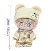Toy Accessories 20cm Cotton Doll's Clothes Outfit Doll Clothes Suit  Children Gift