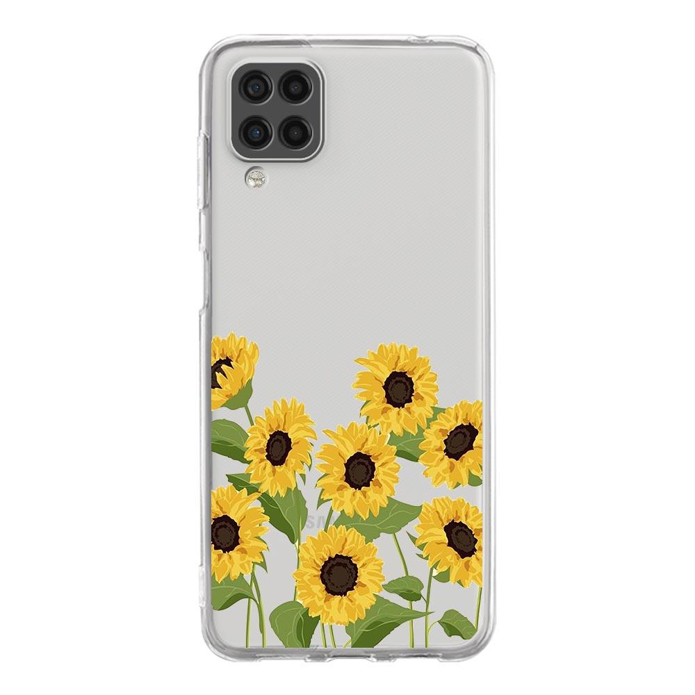 

Sunflower Lavender Purple Flower Phone Case for Samsung Galaxy A13 A51 A71 A21S A12 A11 A31 A52 A41 A23 A53 A73 A32 5G A03 Cover Samsung A13