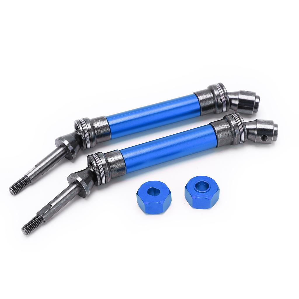 CVD Steel Rear Drive Shaft Assembly for Traxxas Slash Rustler Vxl 4x4 4wd 1 10 RC CarBlue