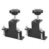 2PCS   Cabinet Clamp Stainless Steel Anti Slip Drawer Front Installation Clamps for Accurate Positioning Woodworking