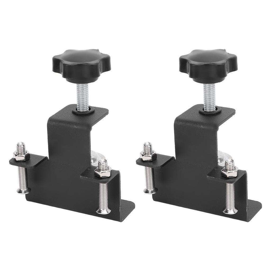2PCS   Cabinet Clamp Stainless Steel Anti Slip Drawer Front Installation Clamps for Accurate Positioning Woodworking