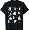 NEW Postal Uniforms Letter Carrier, Postal Worker Cat Mailman Gift T-Shirt S-3XL
