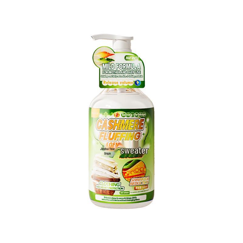Wool & Cashmere Sweater Softener: Shrinkage Reducer and Fluffer for Washing