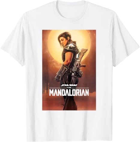 Star Wars The Mandalorian Cara Dune Poster T-Shirt Unisex