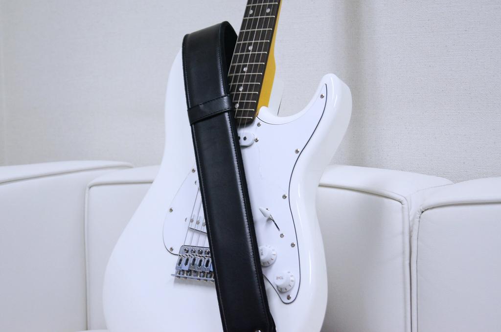 STRAPS Guitar Strap Width Length CHARM Black RightOn! 6cm, 95~150cm