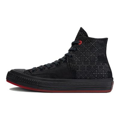Chuck 70 High Ķīniešu Jaunais gads - Melns patchwork Unisex kedas Čili sarkans 170584C