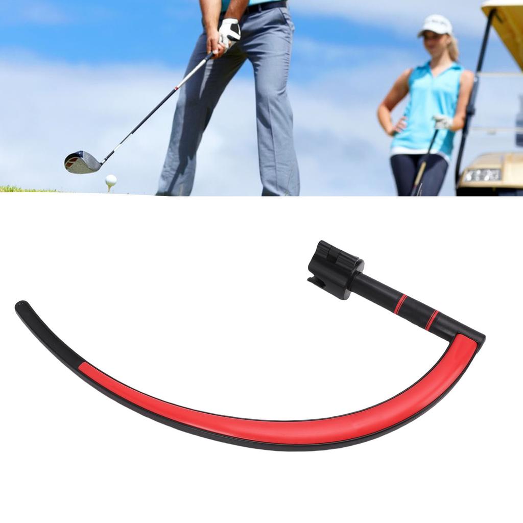 Swing Trainer Rubber Improve Swing Curved Portable Swing Training Stick for Beginners Practice