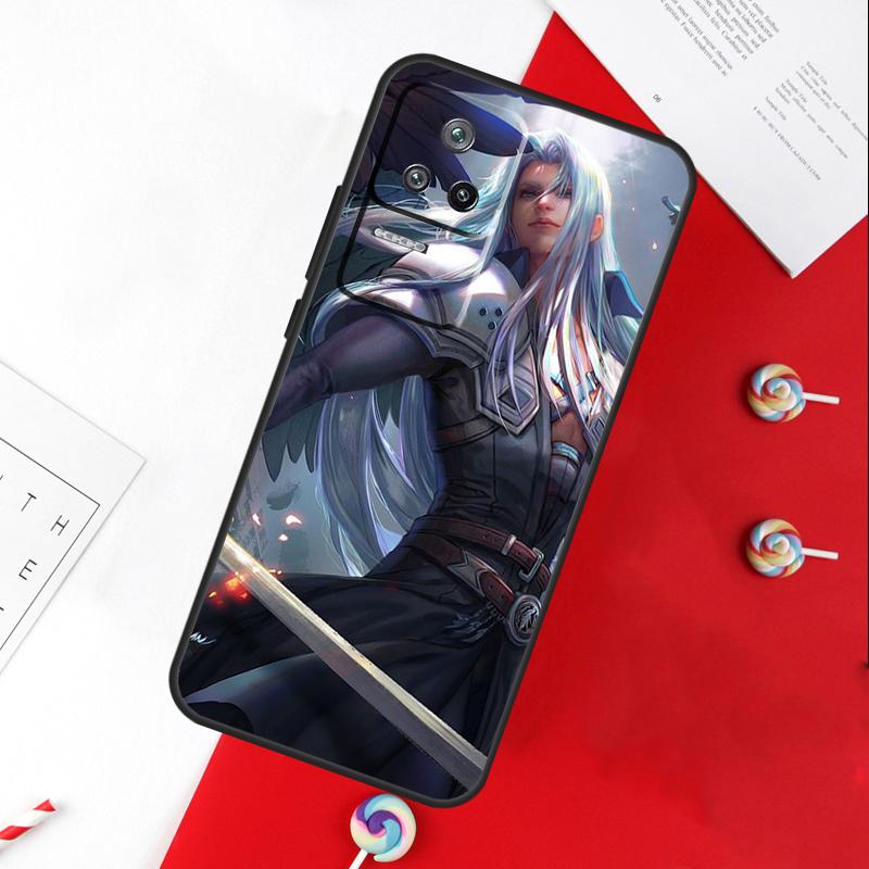 Final Fantasy Cover For Xiaomi 15 Ultra 13 14 11T 12T 13T 14T Pro POCO X7 Pro X3 X5 X6 M6 F5 F6 Pro Case