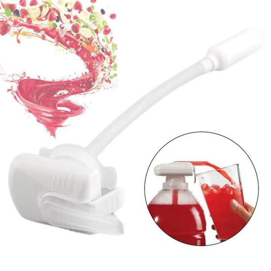 Automatic Beverage Dispenser Universal Milk Juice Drink Dispenser Hands-Free Drink Machine for Fridge