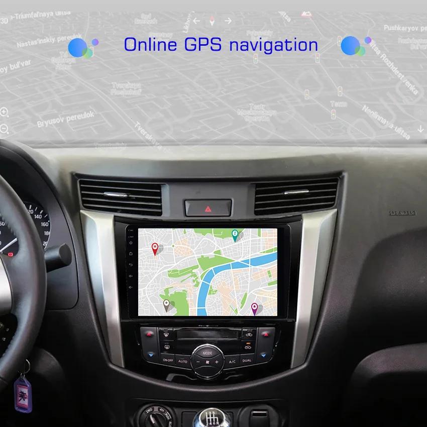 Android 13 Radio For Nissan NAVARA Frontier NP300 2011 - 2018 Car Stereo Multimedia Player Carplay Auto GPS Navigation 2DIN