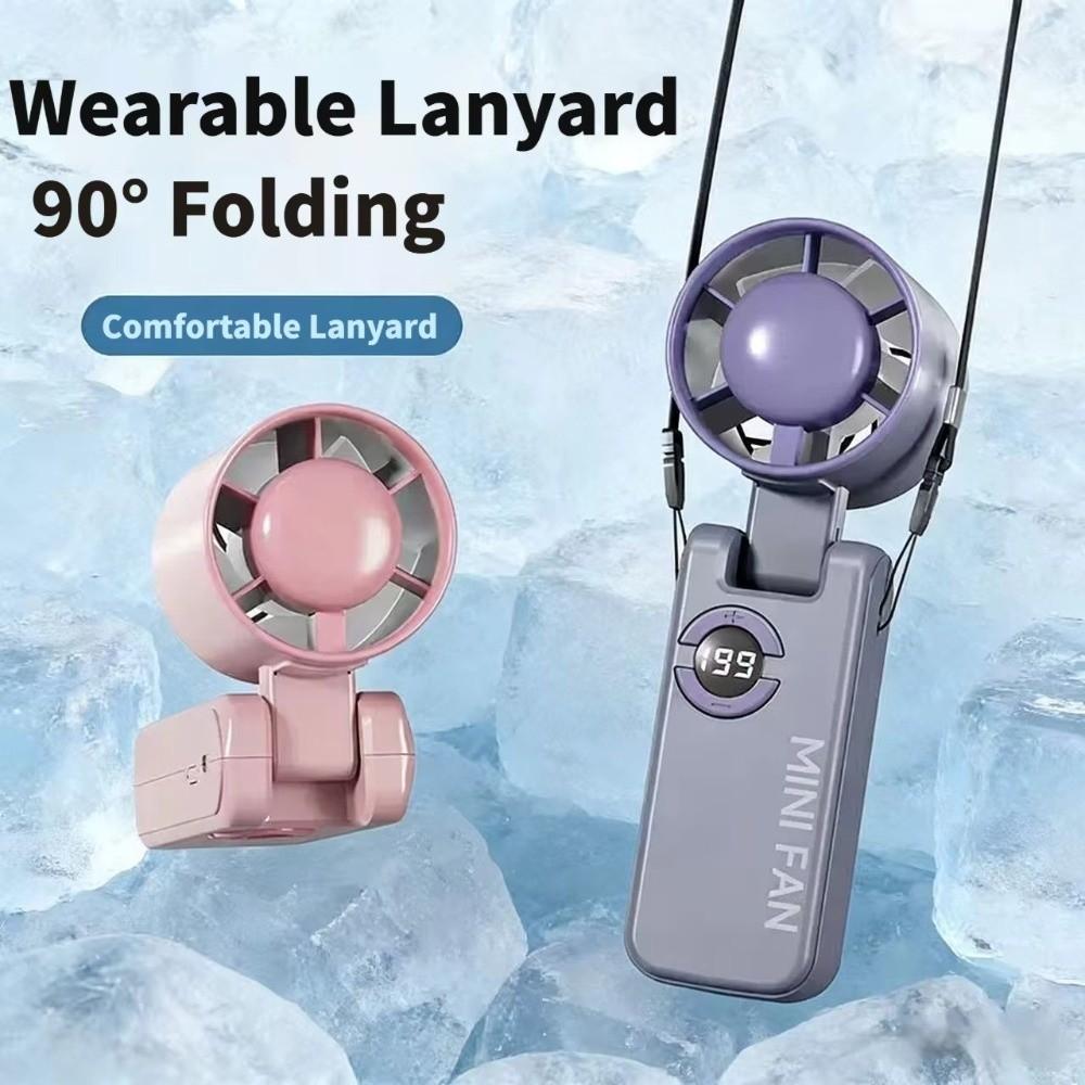Powerful High-speed Fan USB Rechargeable MINI Turbo Fan Summer Handheld Fan Outdoor Travel