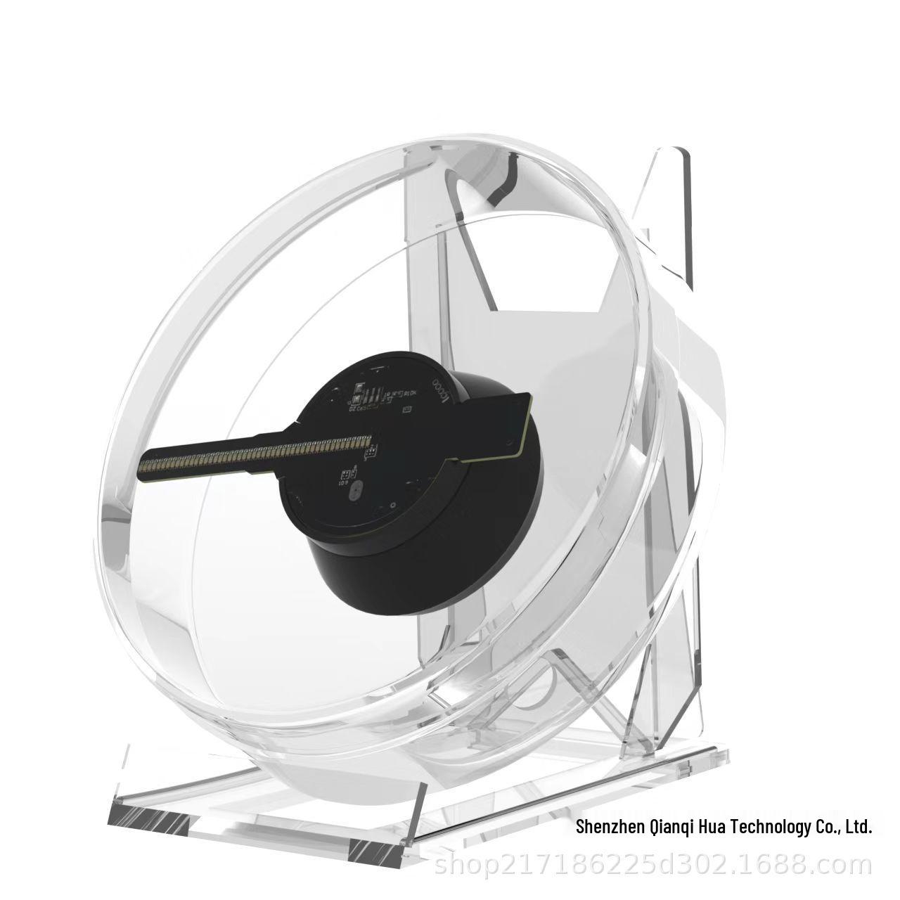 12 см Вертикальный настольный 3D голографический экран-вентилятор для рекламы