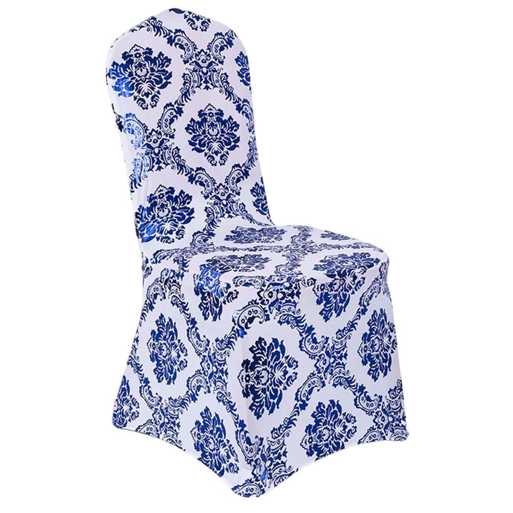Removable Decorative Slipcovers Bronzing Gold Elastic Chair Cover Decor Chair Covers  Wedding