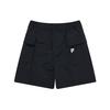 Streetwear Series Solid Color Pocket Straight Casual Shorts Women Shorts Black T11W321804FBK