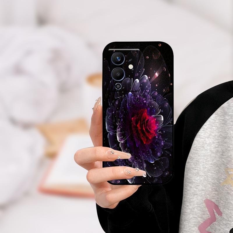 Für infinix NOTE 12 PRO 5G Hülle X671B TPU Wolf Katze Silikon Stoßfänger Abdeckung für Infinix Note 12 Pro 5G Handyhülle Note12 Pro 5G