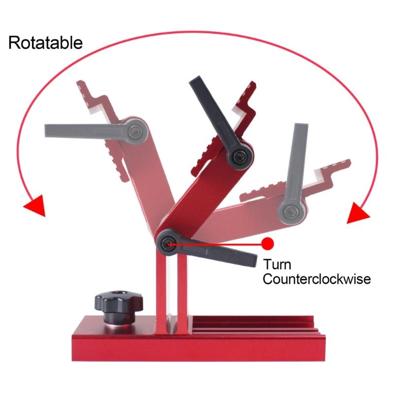 Adjustable Replacement Tool Sharpening Jig For 6/8Inch Benches Grinders Sanders Sharpener Aluminium Woodworking Tool