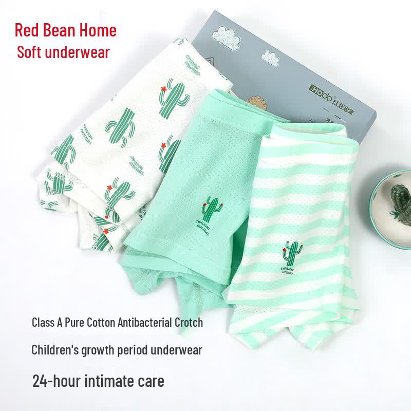 Hodohome Kids 3A Antibacterial Cotton Briefs