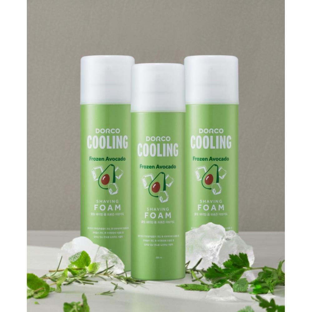 Dorco Frozen Avocado Cooling Shaving Foam 250ml 3 NONE