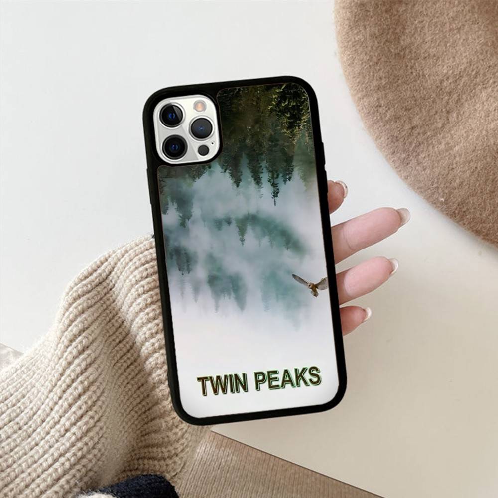 Twin Peaks TV Series For IPhone 17 16 Pro Max Air 15 14 13 12 Mini Plus 11 Hard PC+TPU Phone Back Cover