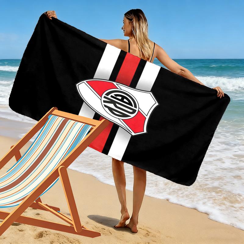Telo da Spiaggia River Plate Stampato, Asciugatura Rapida Morbido Grande per Spiaggia Campeggio Nuoto