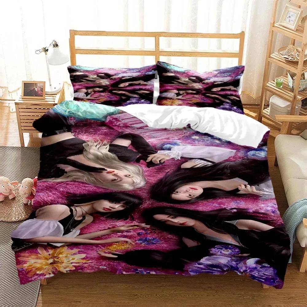 3D Print Top Notch Gril Women Fashion Bedding Set Double Twin King Duvet Cover Comforter Pillowcase Boys Girls Adults Bedroom