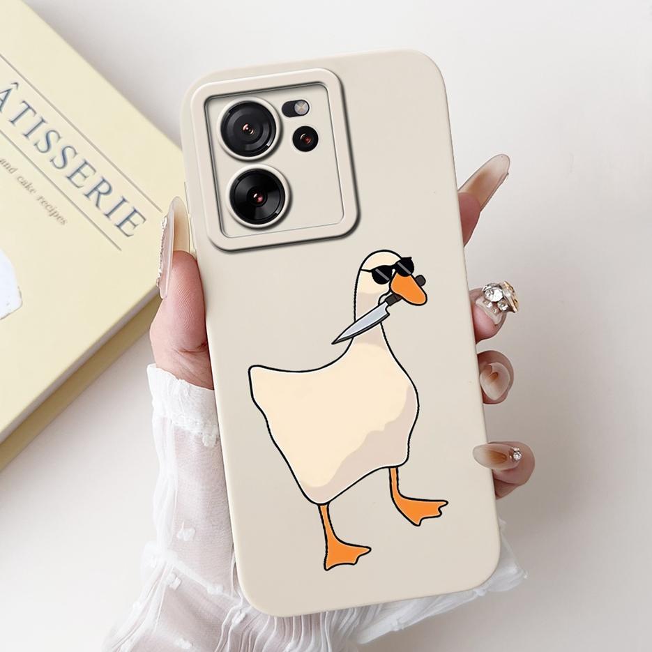 For Xiaomi 13T Pro Case Cool Fashion Machine Painted Cover Soft TPU Matte Phone Case For Xiaomi Mi 13T Pro Mi13T 13TPro 5G Shell