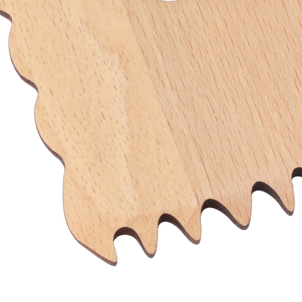 7Pcs Complete Set Wooden Pottery Tool Durable Smooth Trimming Tool Multi-shape 7-piece Set Clay Tool Clay Sculpting