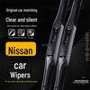 Nissan Wiper Compatible with Sylphy, Teana, Livina, Qashqai, Bluebird, Sunny, Tiida, Universal Fit.
