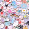 Mixed Pendants Enamel/Bracelet Charm Trinkets Flower Pendant For Jewelry Making DIY Materials Wholesale Items For Resale In Bulk