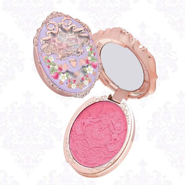 

Flower Knows - Violet Strawberry Rococo Embossed Blush - G02 #G02 Little Cranberry