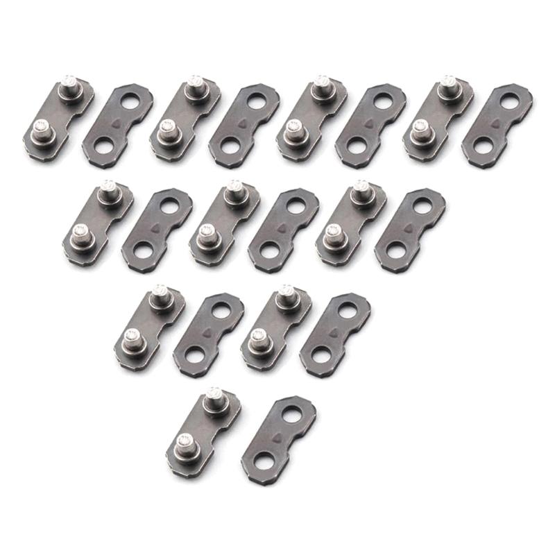 3/8'' Chain Link Repair Preset Straps Repair Kit Saw Chain Compatible for 3/8 LP Pitch 043 .050 Gauge Total Durable Tool