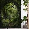 Misty Forest Shower Curtain Multi-Style Bath Decor, Perfect for Those Who Love Nature-Inspired and Practical Designs