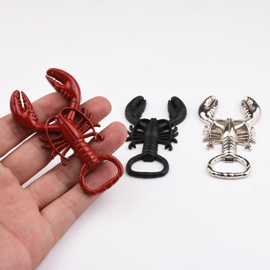 Lobster-Shaped Bottle Opener Portable Crayfish Bottle Opener Vintage Bottle Opening Tool for Beer Wine Novelty Bar Accessories