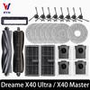For Dreame X40 Ultra / X40 Pro Accessories Rubber Main Side Brush Mop Cloth Dust Bag HEPA Filter Robot Vacuum Replacement Parts