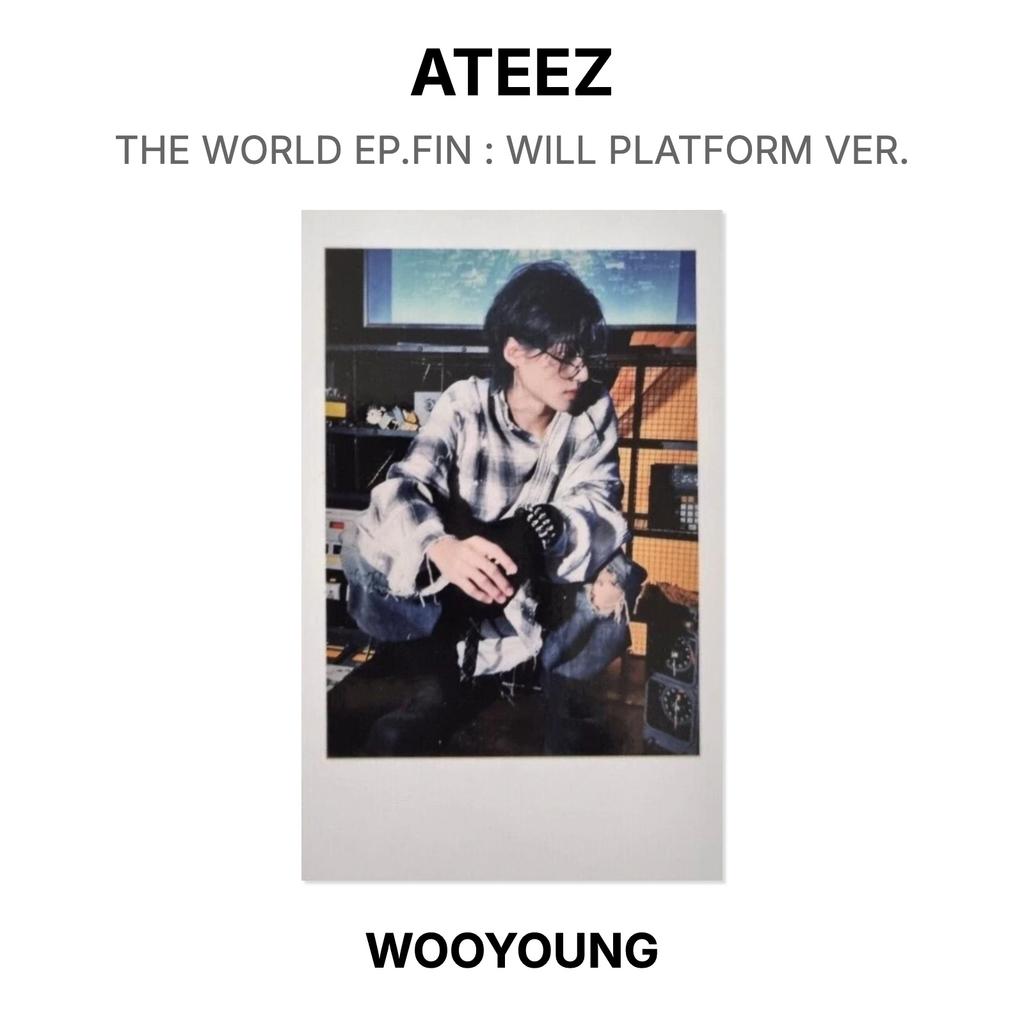 ATEEZ THE WORLD EP.FIN : WILL PLATFORM VER. Official Photocard
