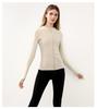 Women's Autumn Long Sleeve Zipper Yoga Jacket - Slim Fit for Running & Training