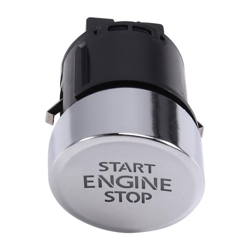 Car Ignition Stop Start Button Switch Engine Start Switch One Button Start Switch 56D959839A For VW Passat 2010-2016