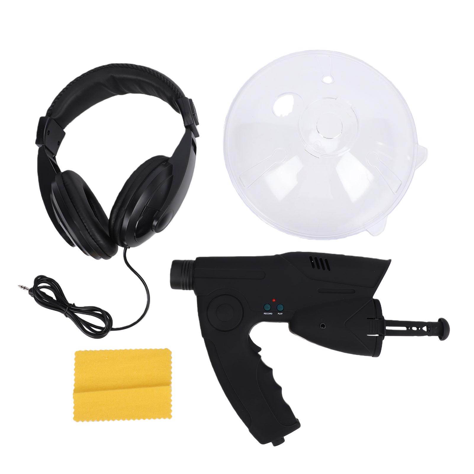 Sportssss Bird Sound Amplifier 8X Magnification Observing Distance Listening Device With Headphone