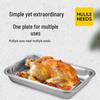 304 Stainless Steel Rectangular Serving Tray