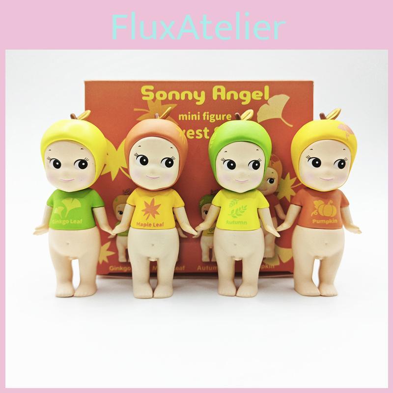 Autumn Harvest Series Maple Leaf Angel Blind Box Model Kit Buildable Abs Collectible Figurine Gift For Teens