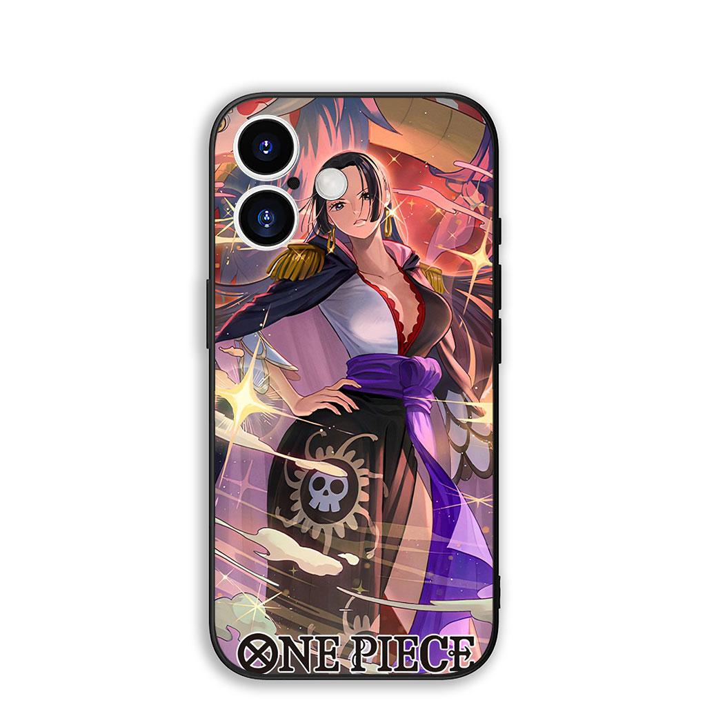 

for Samsung Galaxy Note 20 Ultra 10 8 9 S10 Plus Lite S8 A70 A24 A25 A21S A37 A57 A51 A7 Case Zoro One Pieces Luffy Boa Hancock Galaxy A70