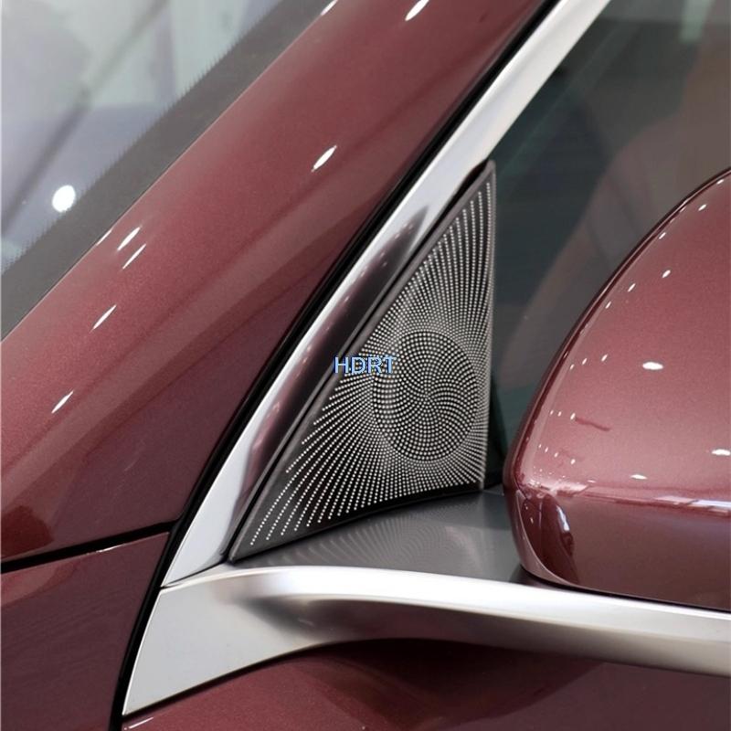 Fit For Aito M8 Seres 8 2025 + Car Styling Rear View Mirror Front Side Triangle A Pillar Horn Cover Accessories Exterior Sticker