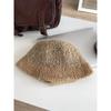 Solid Color Autumn and Winter Personalized Brushed Feeling Plush Wool Knitted Fisherman's Hat Women's Warm Ear Protection Face Small Basin Hat