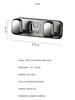 Zinc Alloy Car Hooks Indoor Storage Bracket Tools Accessories For Honda Civic Fit Jazz Accord Pilot CRV Odyssey Passport City