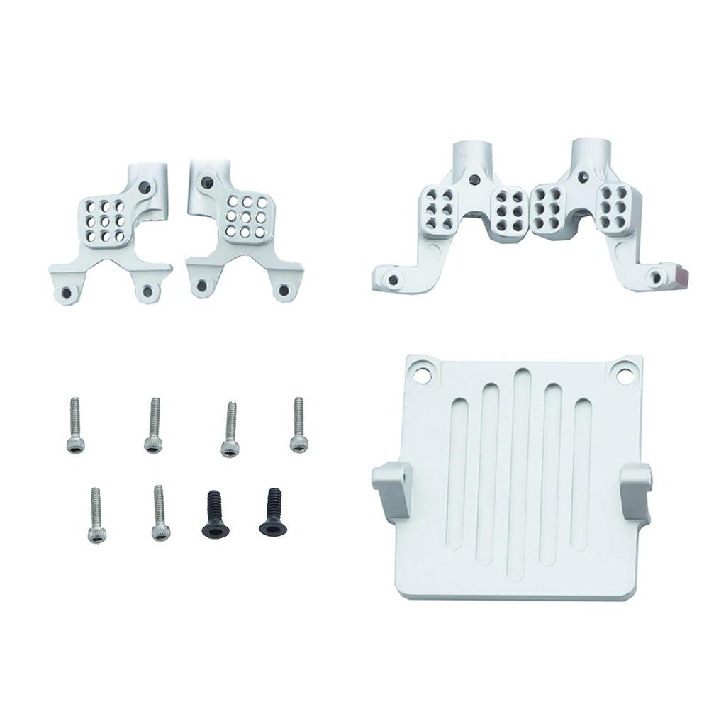 Metal Front Adjustable Shock Damper Towers Mount Upgrade Parts /24 RC Crawler Axial SCX0081 Accessories